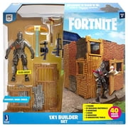 Fortnite 1X1 Builder Action Figure Playset with Black Knight Figure Included