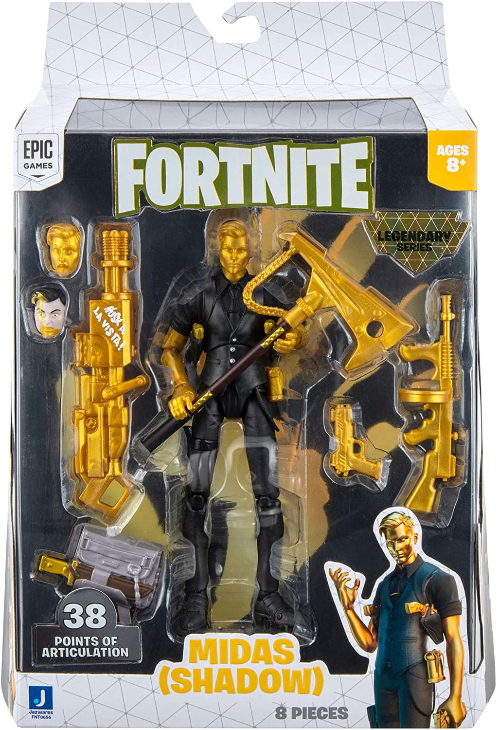 Fortnite Battle Royale Mega Fort Playset, with 2 Exclusive Mini Figures:  Blue Squire & Tricera Ops