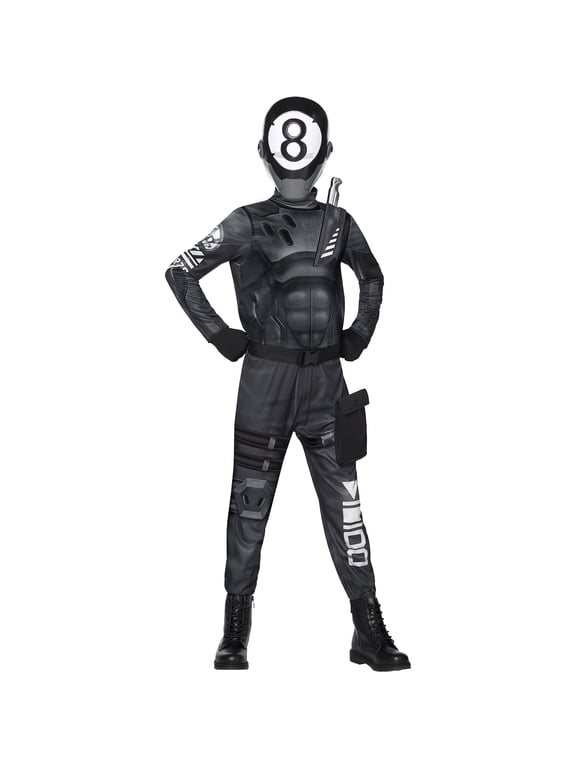 8-Ball Halloween Costume for Children, 5-Piece, Boys' Size M (8), by InSpirit Designs