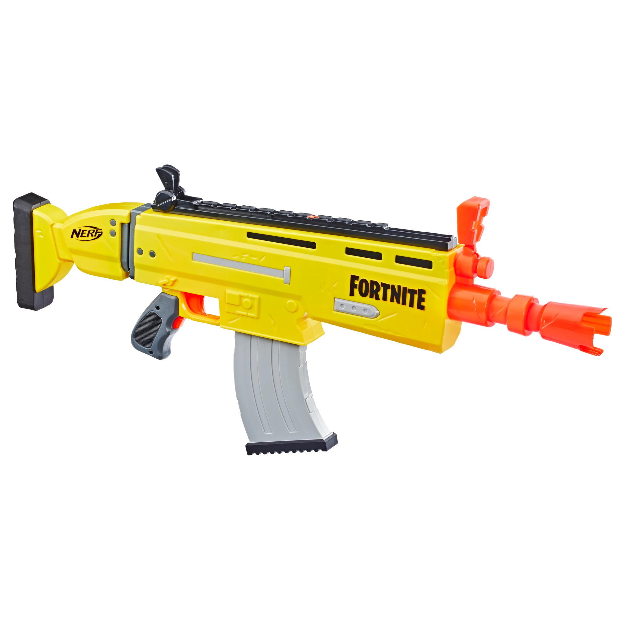 NERF Fortnite SMG-E Blaster - Motorized Dart Blasting - 6-Dart Clip, 6  Official Elite Darts - for Youth, Teens, Adults