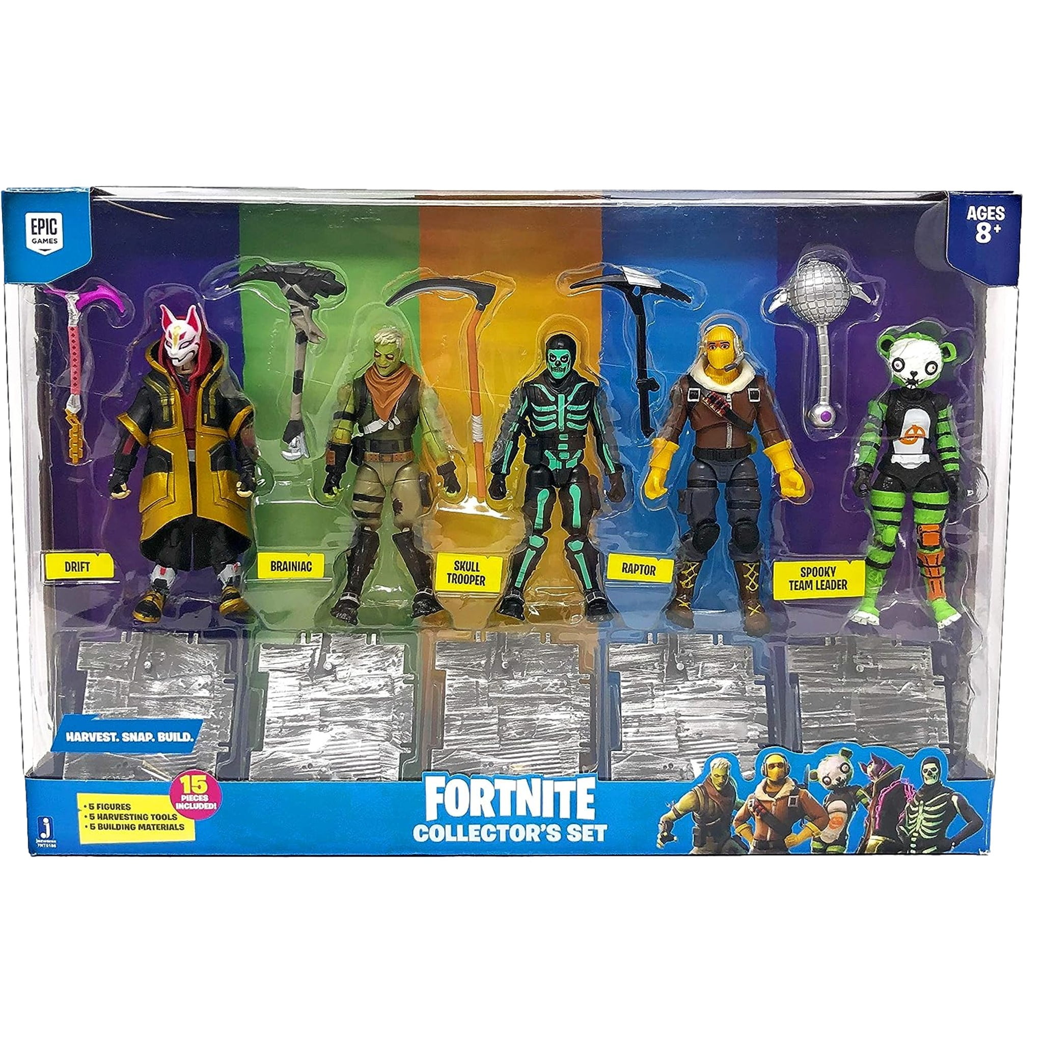 Fortnite Drift, Brainiac, Skull Trooper, Raptor & Spooky Action