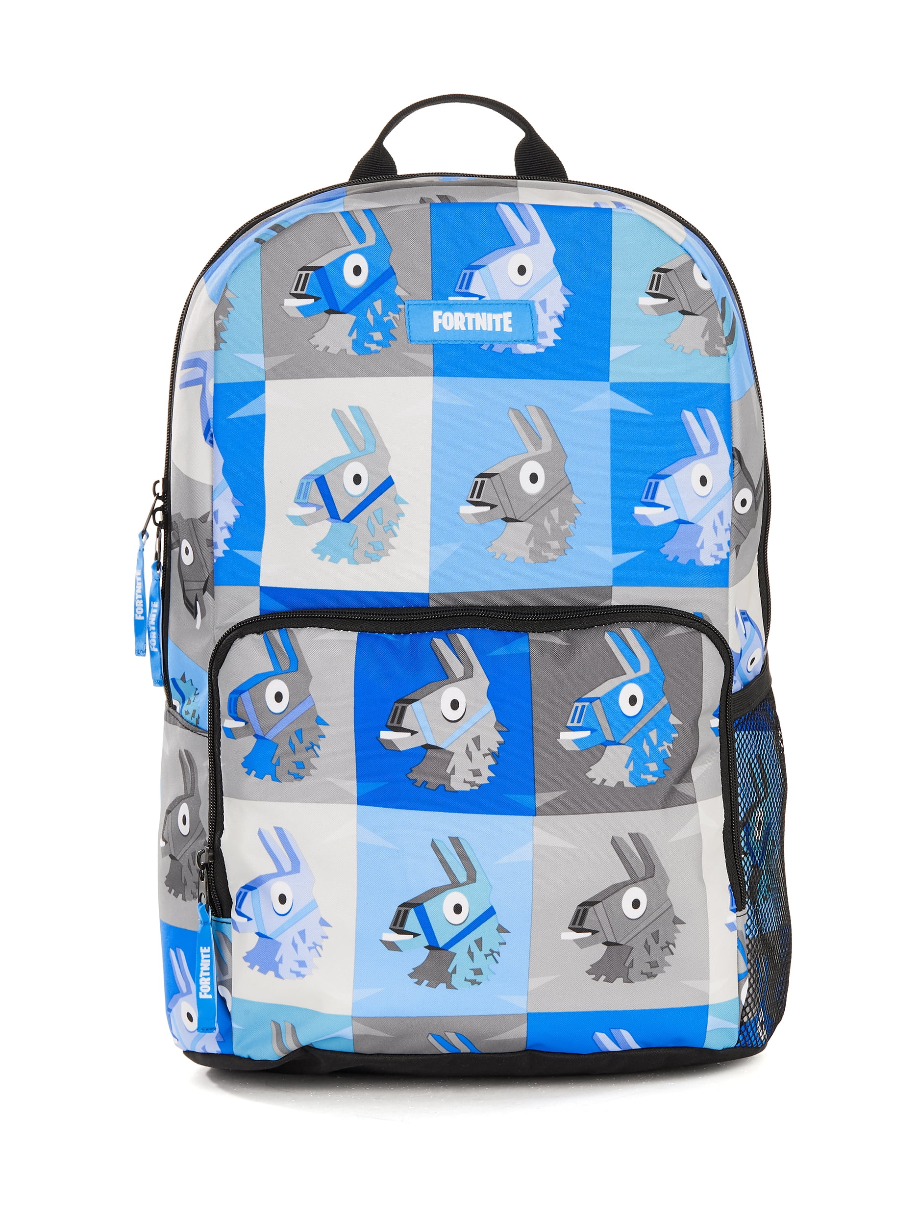 FORTNITE Black Amplify Patch Backpack w/ 2 Removable Patches Included