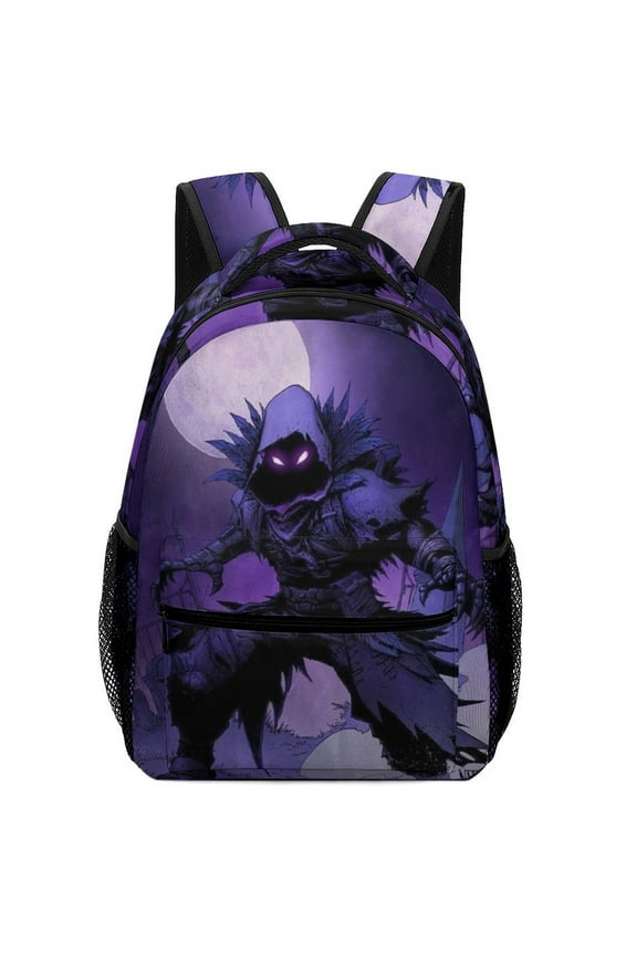 Fortnite Backpack, Lightweight Durable Laptop Bag 3D Printed Daypack with Multiple Pockets, Stylish Shoulders Backpack