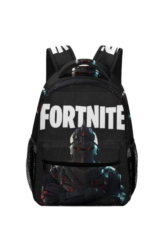 Fortnite Backpack, Lightweight Durable Laptop Bag 3D Printed Daypack with Multiple Pockets, Stylish Shoulders Backpack