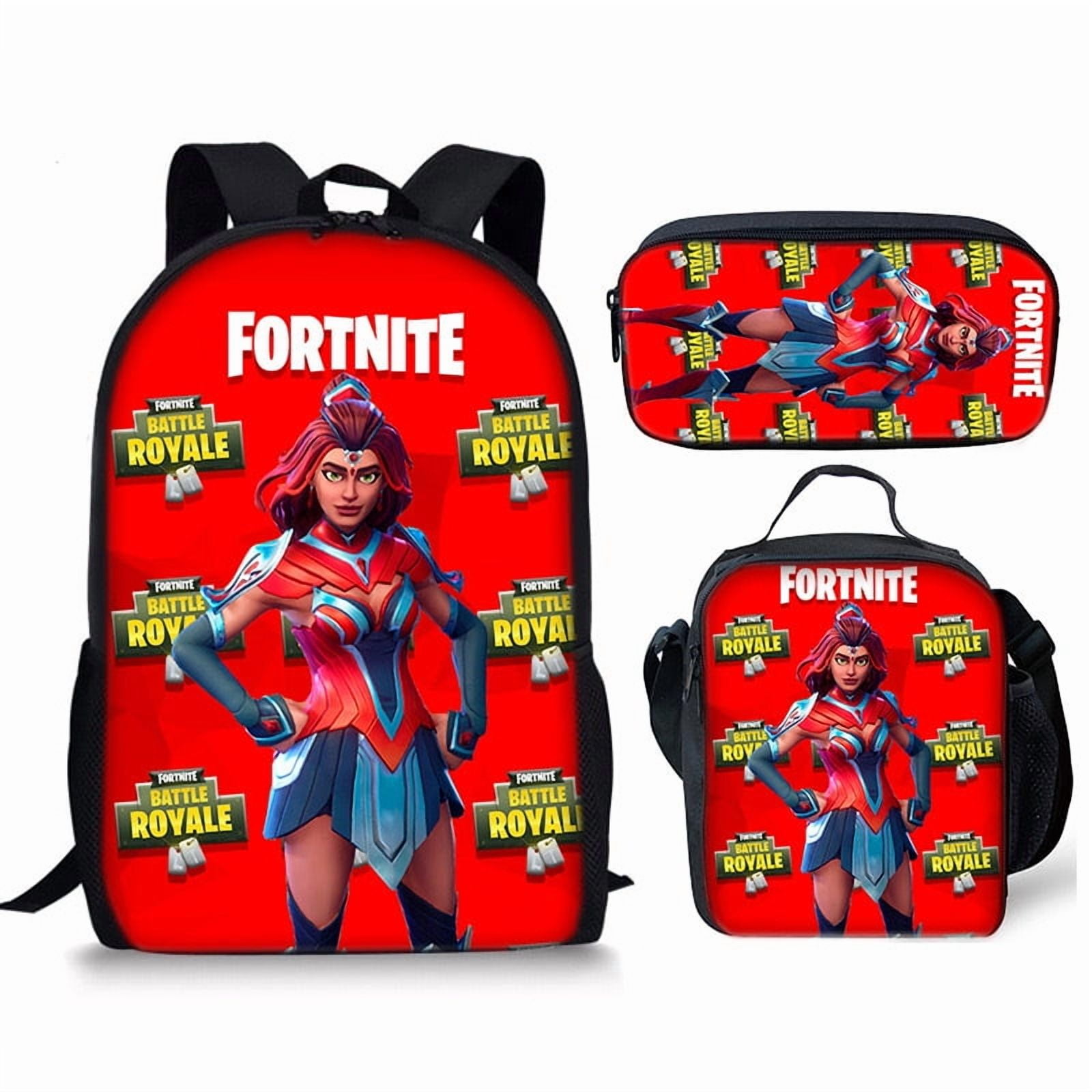 Fortnite Backpack Text Cool Student Backpack for Work School Large ...