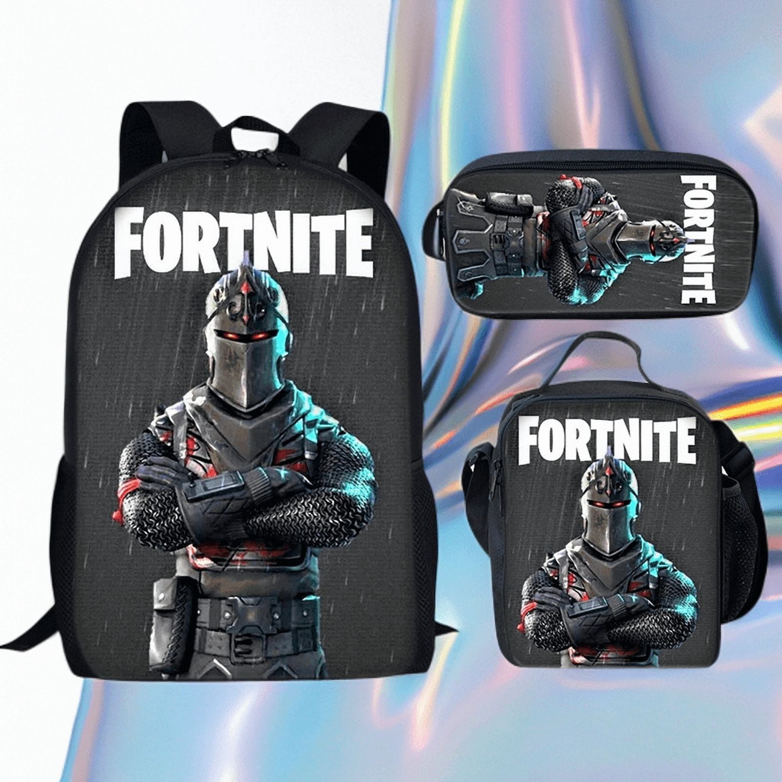 Fortnite Backpack Text Cool Student Backpack for Work School Large ...