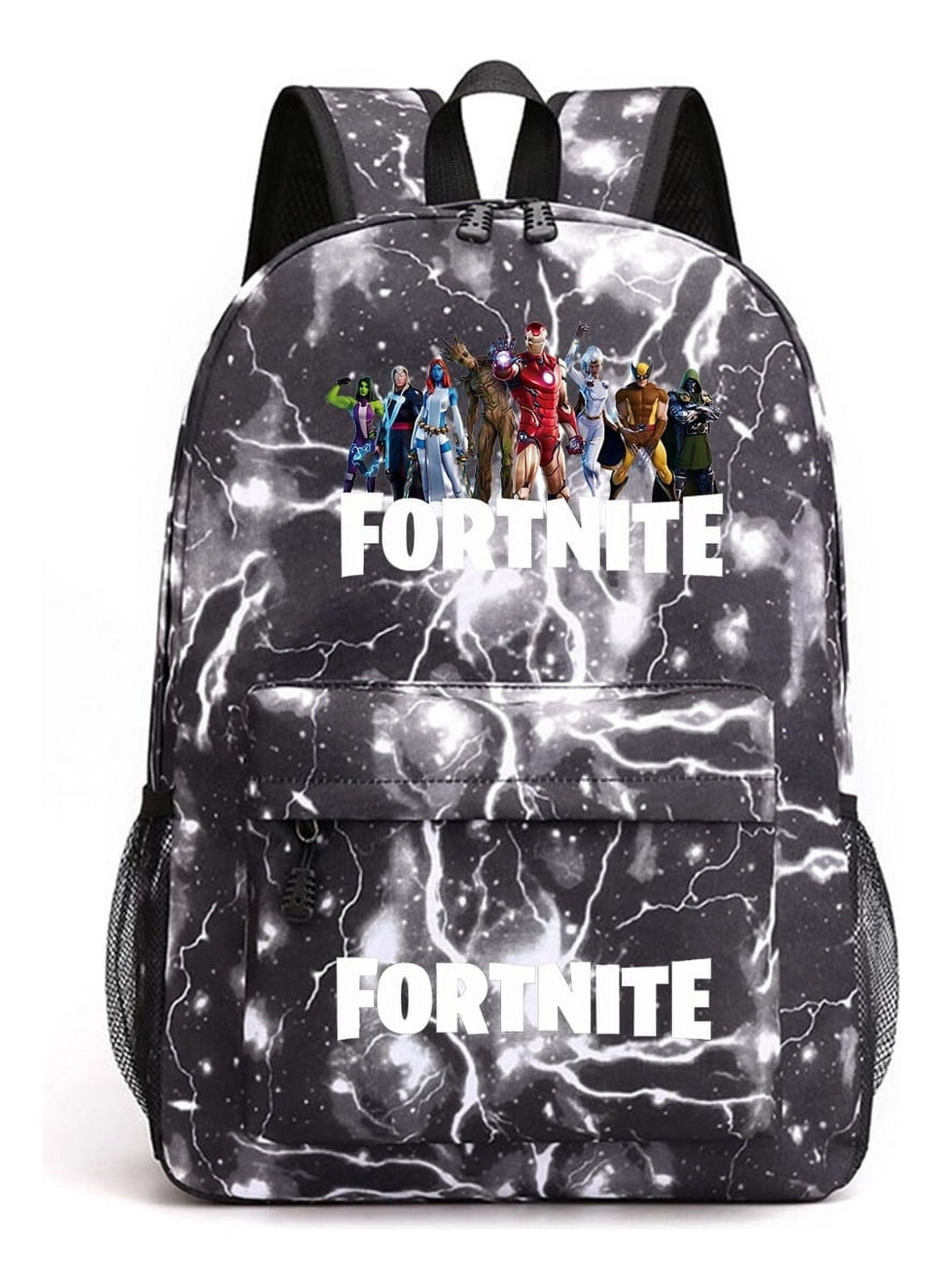 Fortnite Backpack for Students Lightweight Gaming Daypack with Laptop Storage Cool Gift Idea
