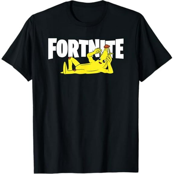 Fortnite Banana Lay Down With Title T-Shirt