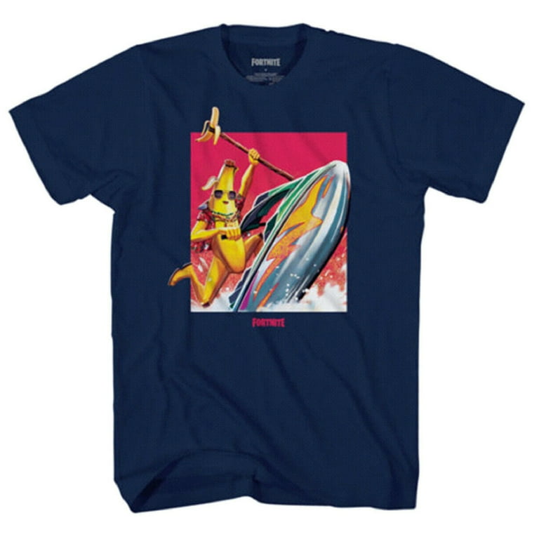 Fortnite Bananas Banana Big Boy s Short Sleeve T Shirt 10 12