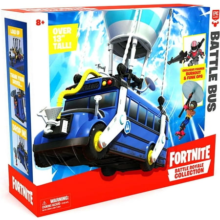 Fortnite Battle Royale Collection: 13" Battle Bus + 2 Exclusive Figs