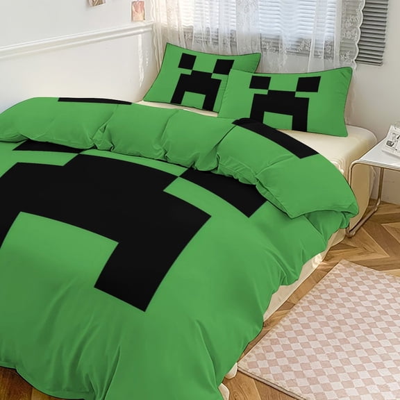 Fortnite Bedding Sets Twin Queen King Size Game Printed Bed Set 3Pcs Duvet Cover Bedroom Decor for Boys Girls Adult Gift 1Comforter+2 Pillowcases