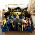 thumbnail image 1 of Fortnite Bedding Sets Twin Queen King Size Game Printed Bed Set 3Pcs Duvet Cover Bedroom Decor for Boys Girls Adult Gift 1Comforter+2 Pillowcases, 1 of 5