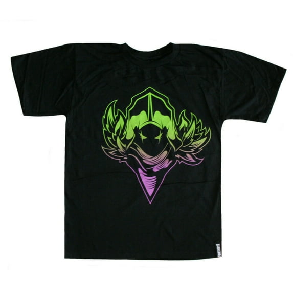 Fortnite Big Boy's Gradient Print Black Short Sleeve T-Shirt (10-12)