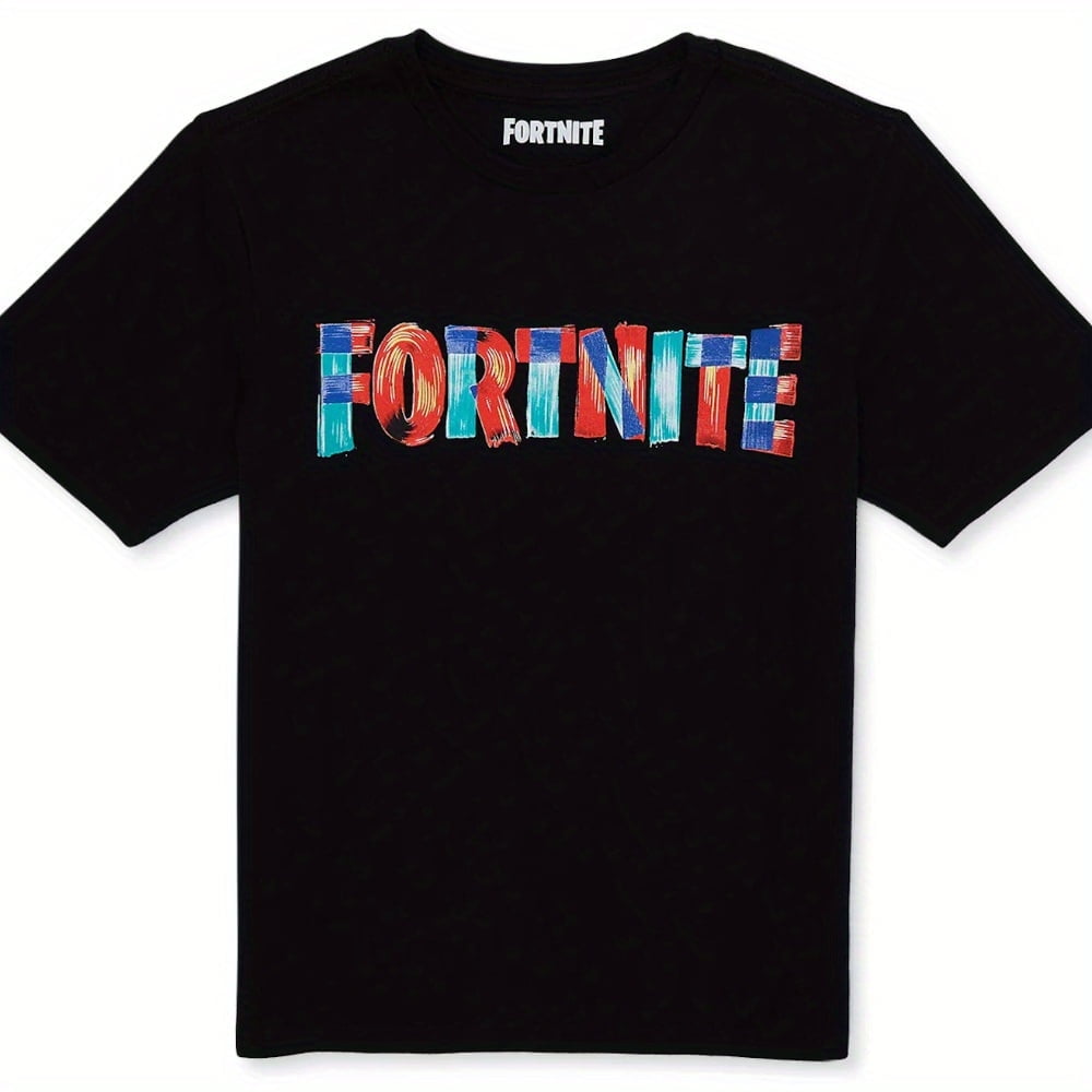 T-shirt Manches Courtes Fortnite Garçon - Toutes Tailles, Bleu, Neuf Avec étiquettes (NWT)