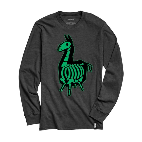 Fortnite Big Boys' X-Ray Llama Long Sleeve T-Shirt, Sizes 8-20