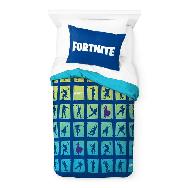 Epic Games Fortnite Boogie Twin/Full Kids Bedding Set, 2Piece