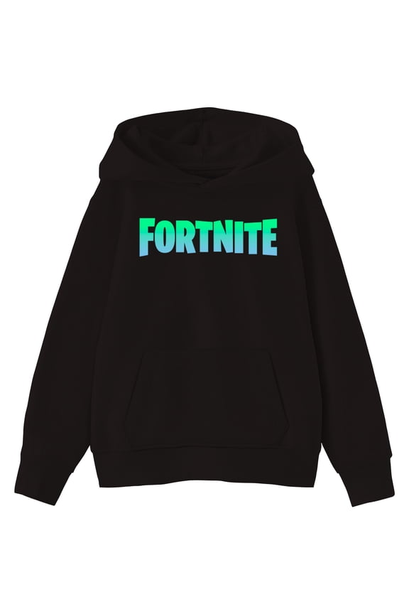 Fortnite Kids Graphic Fleece Hoodie, Gradient Logo, Sizes 4-18