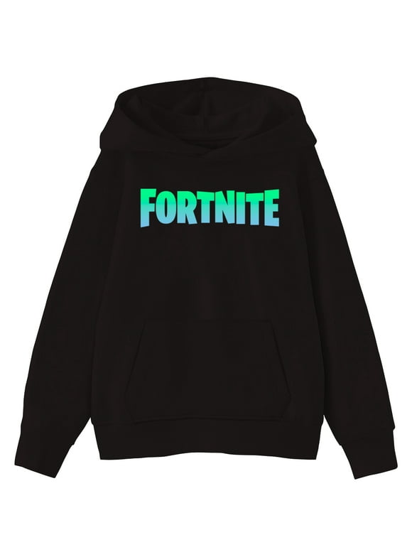 Fortnite Kids Graphic Fleece Hoodie, Gradient Logo, Sizes 4-18