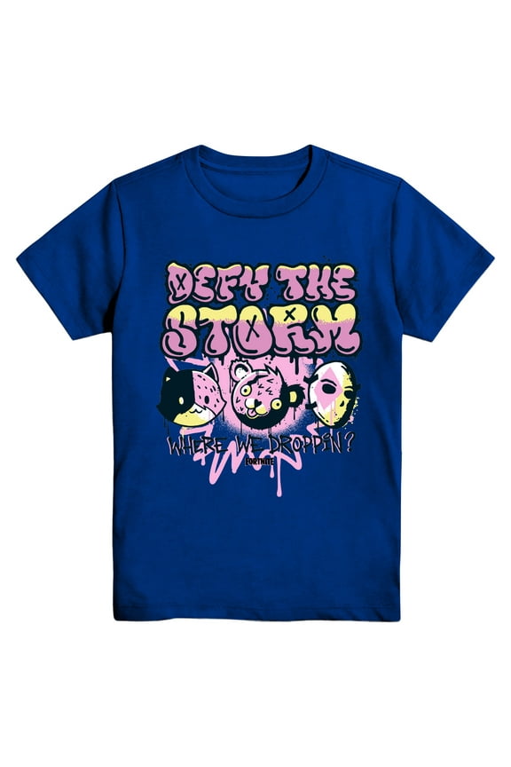 , Boys' & Big Boys' Graphic T-Shirt, Defy The Storm, Sizes 4-18