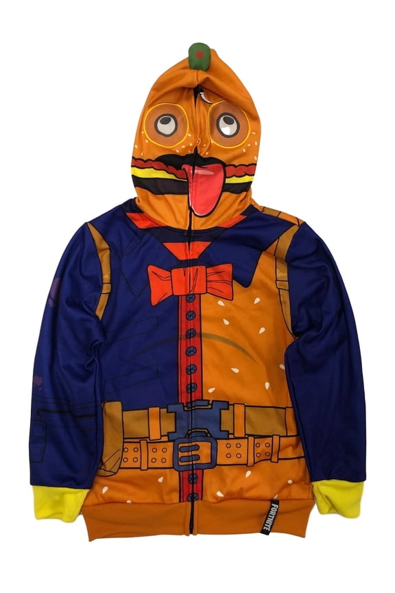 Boys Durburger Full Zip Cosplay Hoodie, Sizes 8-18