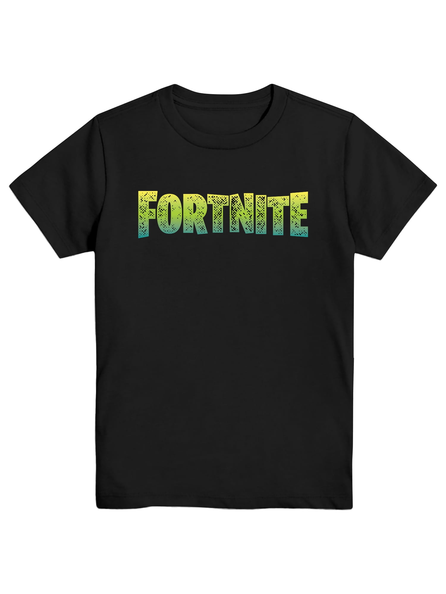 Fortnite Boys, Fortnite Camiseta Gráfica Crew Neck, Manga Corta, Tallas 4-18