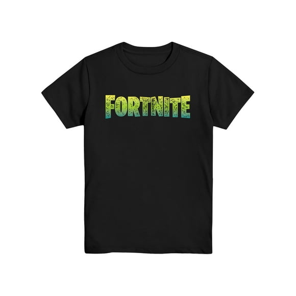 Boys, Fortnite Logo Crew Neck, Short Sleeve, Graphic T-Shirt, Sizes 4-18