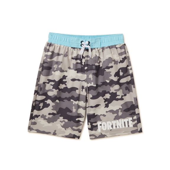 Fortnite Boys Graphic Swim Shorts, Sizes 4-16