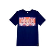 Fortnite Boys Kitty Mask Short Sleeve Graphic T-Shirt, Sizes 8-18