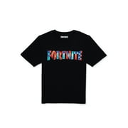 Fortnite Boys Logo, Crew Neck, Short Sleeve, Graphic T-Shirt, Sizes 8-18