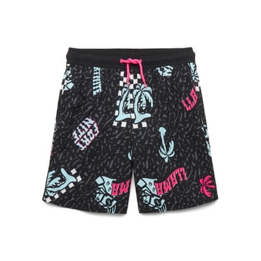 Fortnite Boys Palm Trees Graphic Swim Shorts, Sizes 4-12