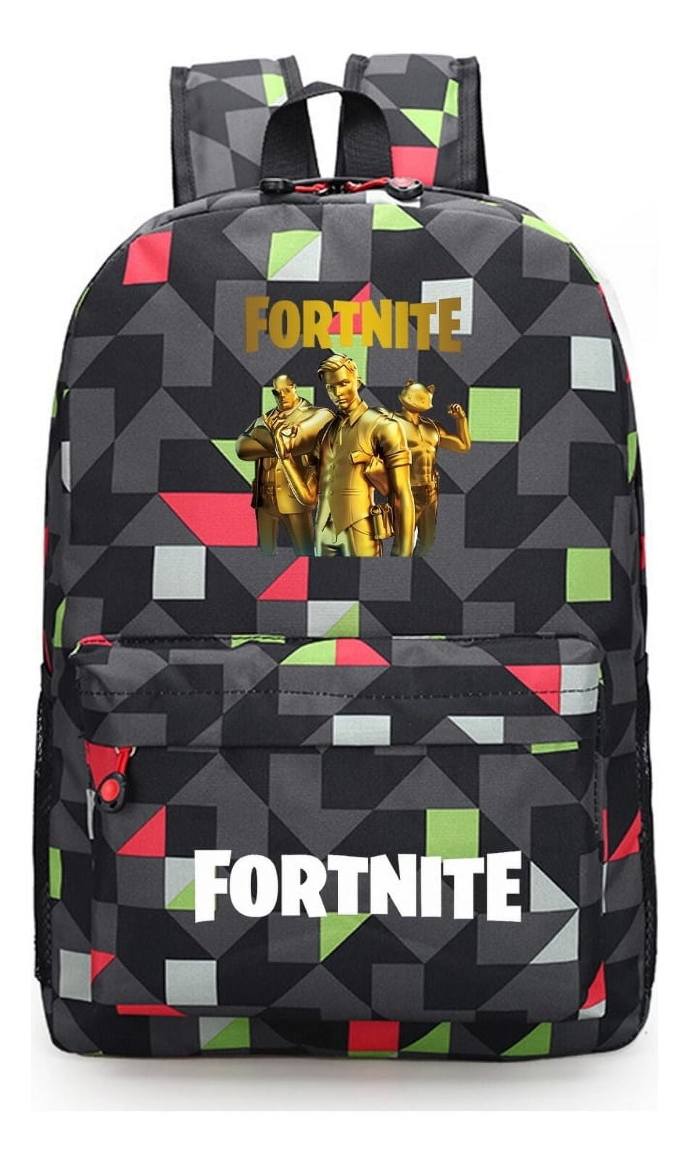 Fortnite Cartoon Backpack for Gaming Fans Laptop School Bag for ...