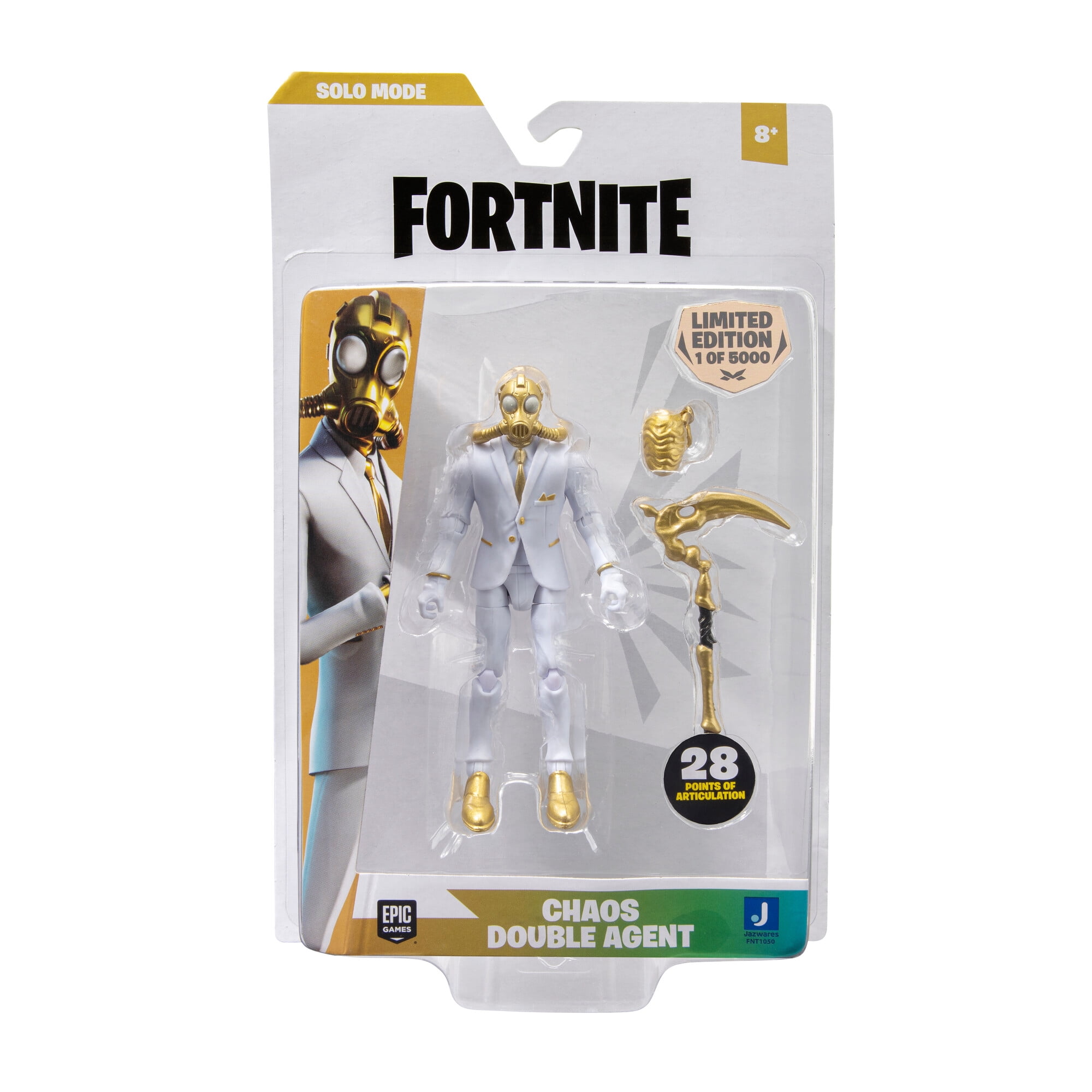 Fortnite Chaos Double Agent Figure - 4 Articulated - Mayhem Scythe