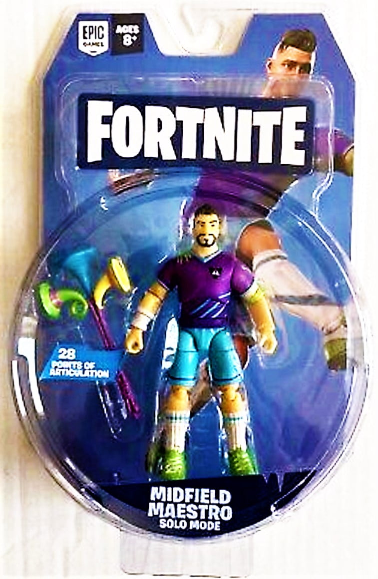 Fortnite Child Midfield Maestro Action Figure, Plastic Multicolor, 4 oz