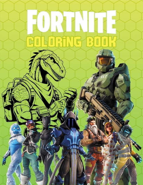 Fortnite Coloring Book: Ultimate Game Activity book for Boys, Girls ...