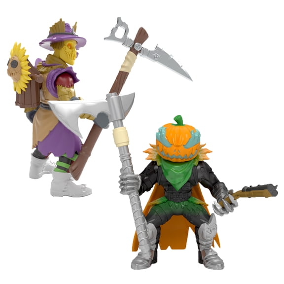 Fortnite Duo Pack, Hay Man & Hollowhead, 2 Pack of Mini Figures