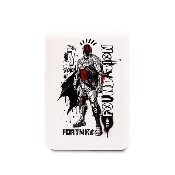 Fortnite Foundation Mini Fridge, 9.60'' x 7.40'' x 9.80'', 6lb