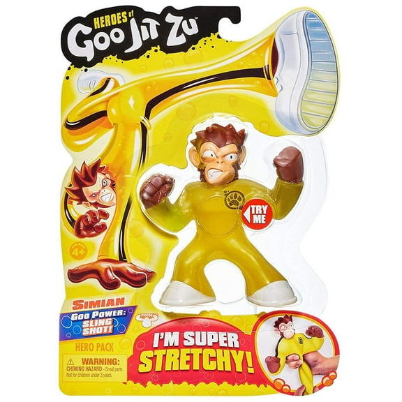 Fortnite Goo Jit Zu Hero Collectible Action Figures, Multicolor, 5.9 oz