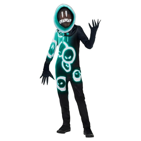 InSpirit Designs, LLC Fortnite Grimey Child Costume | Medium 7-8 Unisex