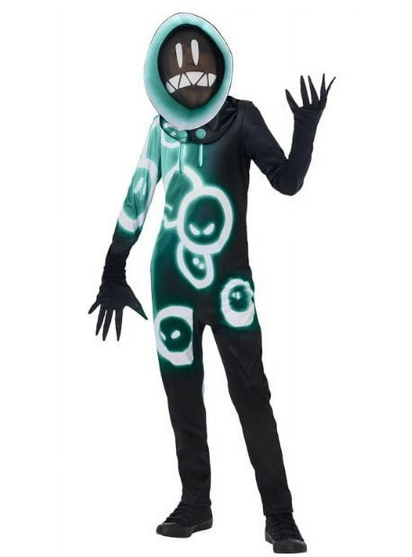 Fortnite Grimey Youth Halloween Costume XL size 14-16