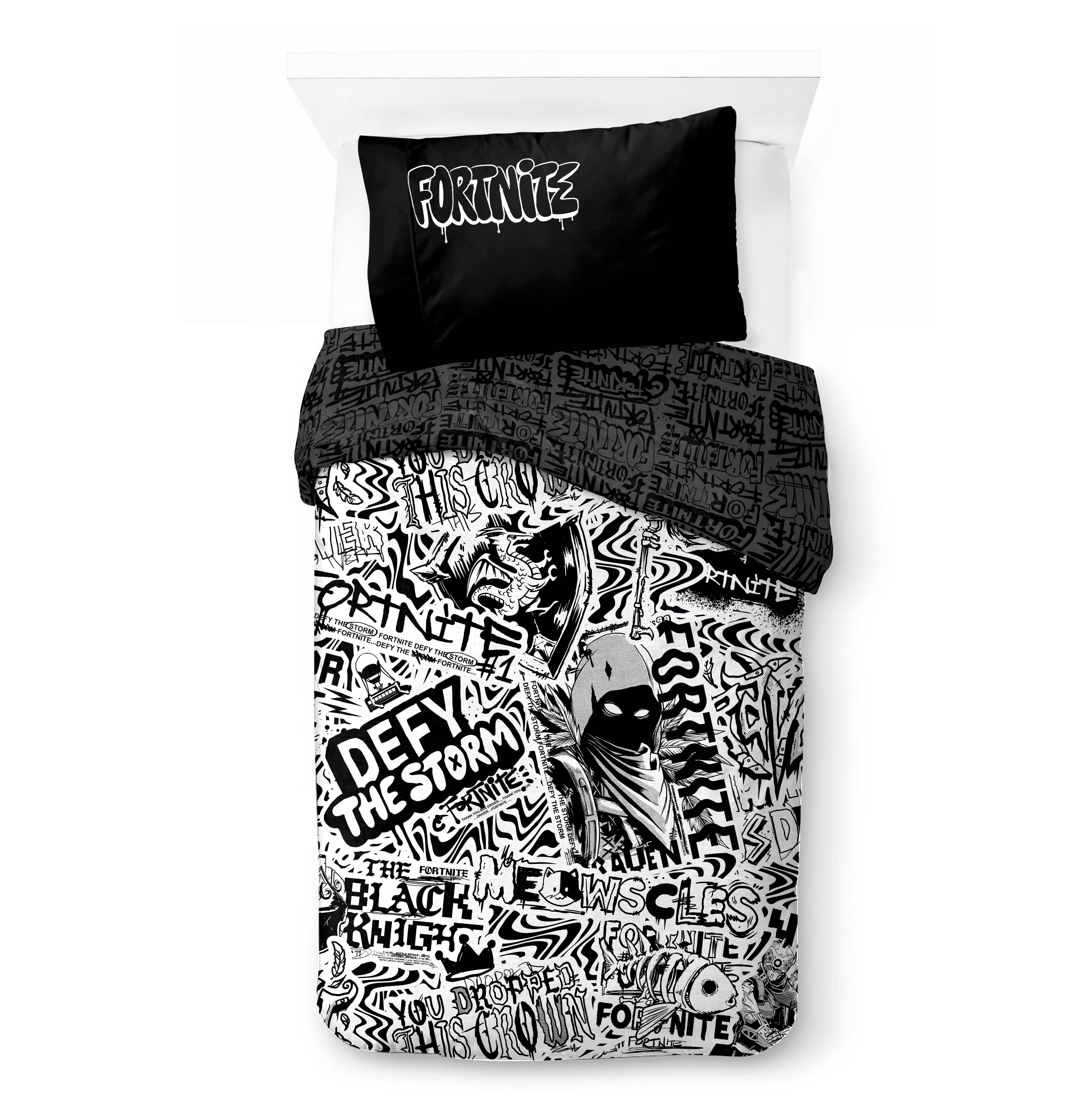 Find Your Perfect Fortnite Kids 2Piece Twin/Full Reversible Comforter