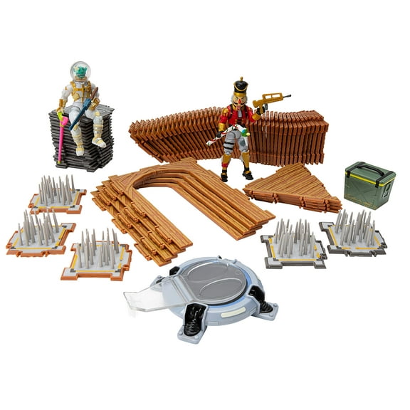 Fortnite Late Game Survival Kit Figure Pack; Crackshot and Leviathan