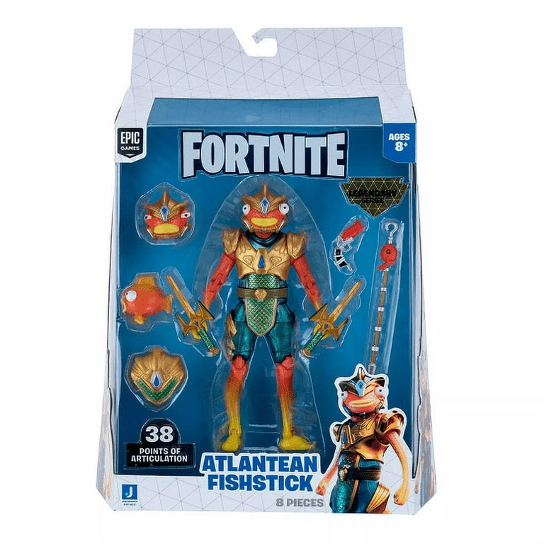 Fortnite Fishstick フィギュア legendary Jazwares Fortnite Legendary Series Fishstick 6
