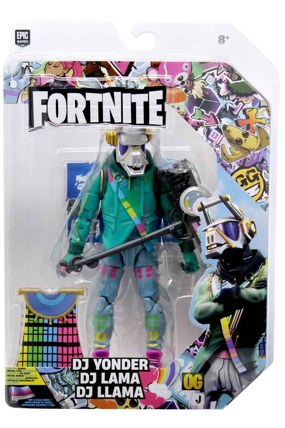Fortnite Legendary Series DJ Yonder Action Figure (Includes Code for Hot & Cold Wrap!)