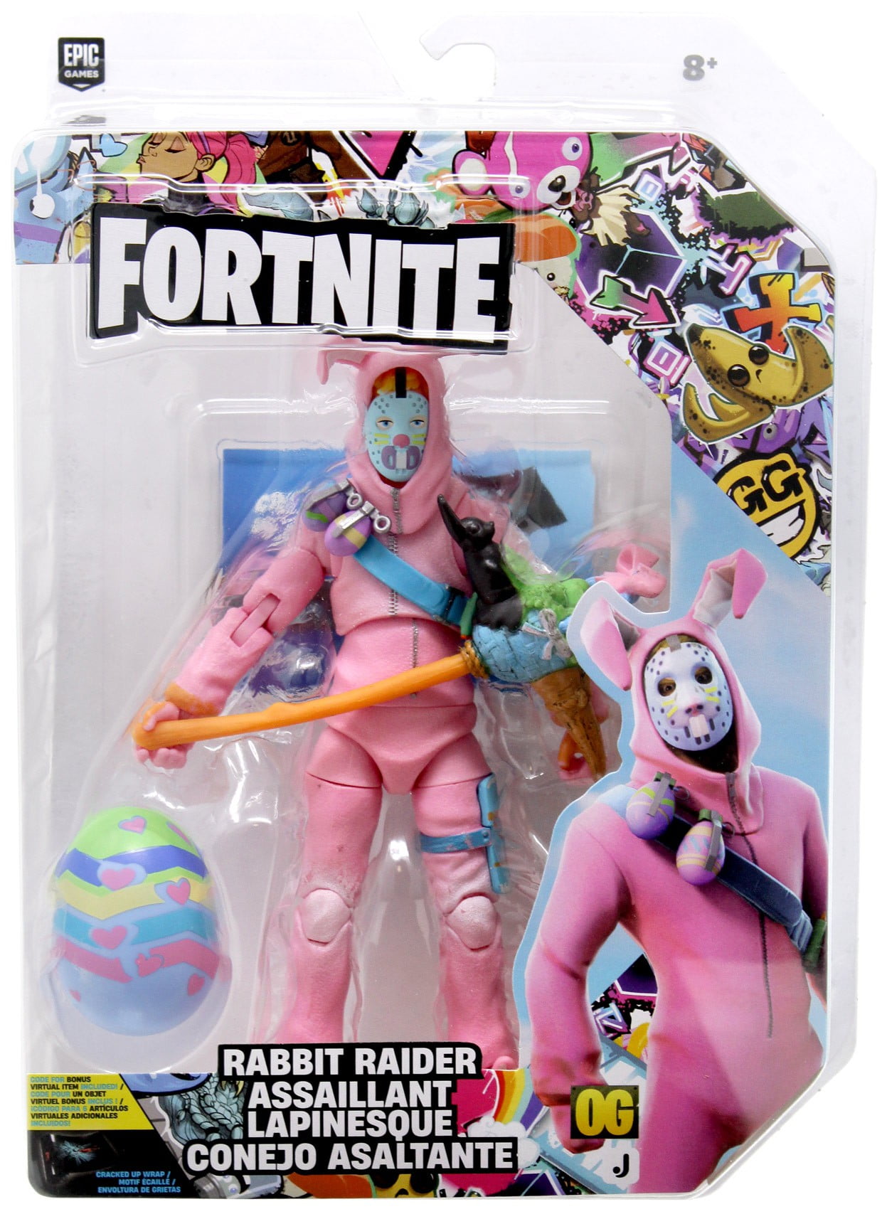 Fortnite Legendary Series Rabbit Raider Action Figure [Includes