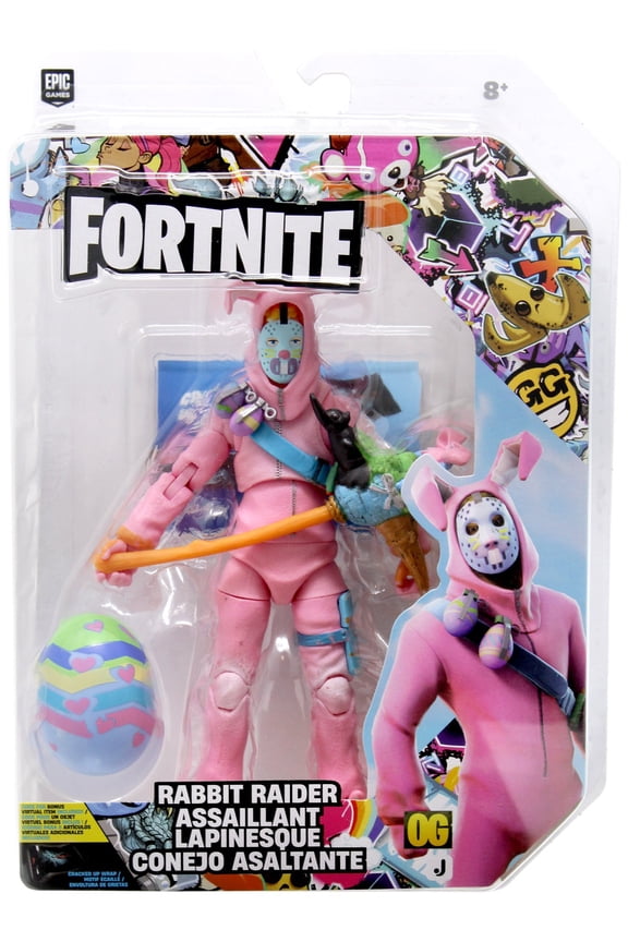 Fortnite Legendary Series Rabbit Raider Action Figure [Includes Code for Cracked Up Wrap!]