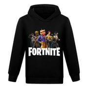 DELANHON Fortnite Legends Hooded Hoodie for Kids Boys Girls Tweens - Vibrant Hero Team Hooded Top for Travel Birthday or Christmas Present