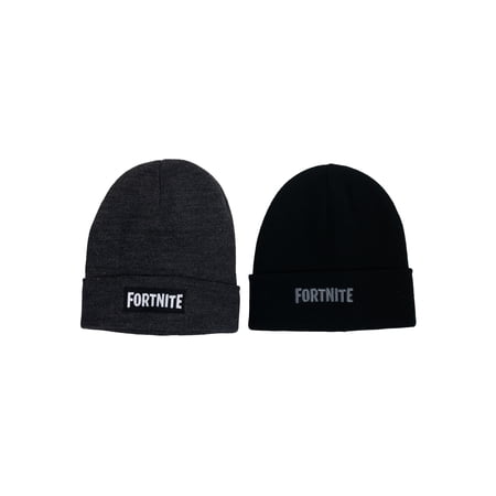 VENOM Fortnite Men's Licensed Beanie Style Hats, 2-Pack, One Size
