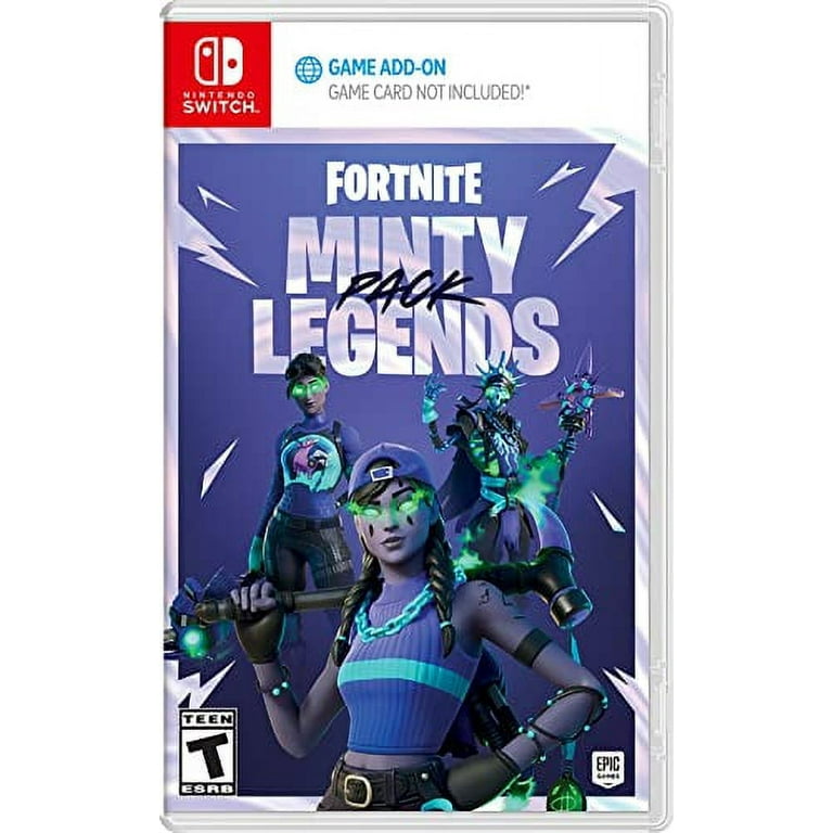 Fortnite: Epic Games Minty Legends Pack for Nintendo Switch Fortnite: Epic Games Minty Legends Pack for Nintendo Switch