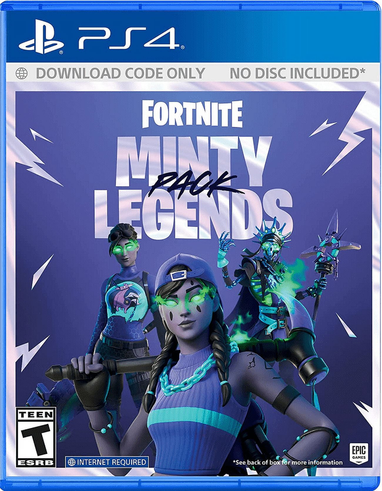 Fortnite Minty Legends Pack PlayStation 4 Walmart