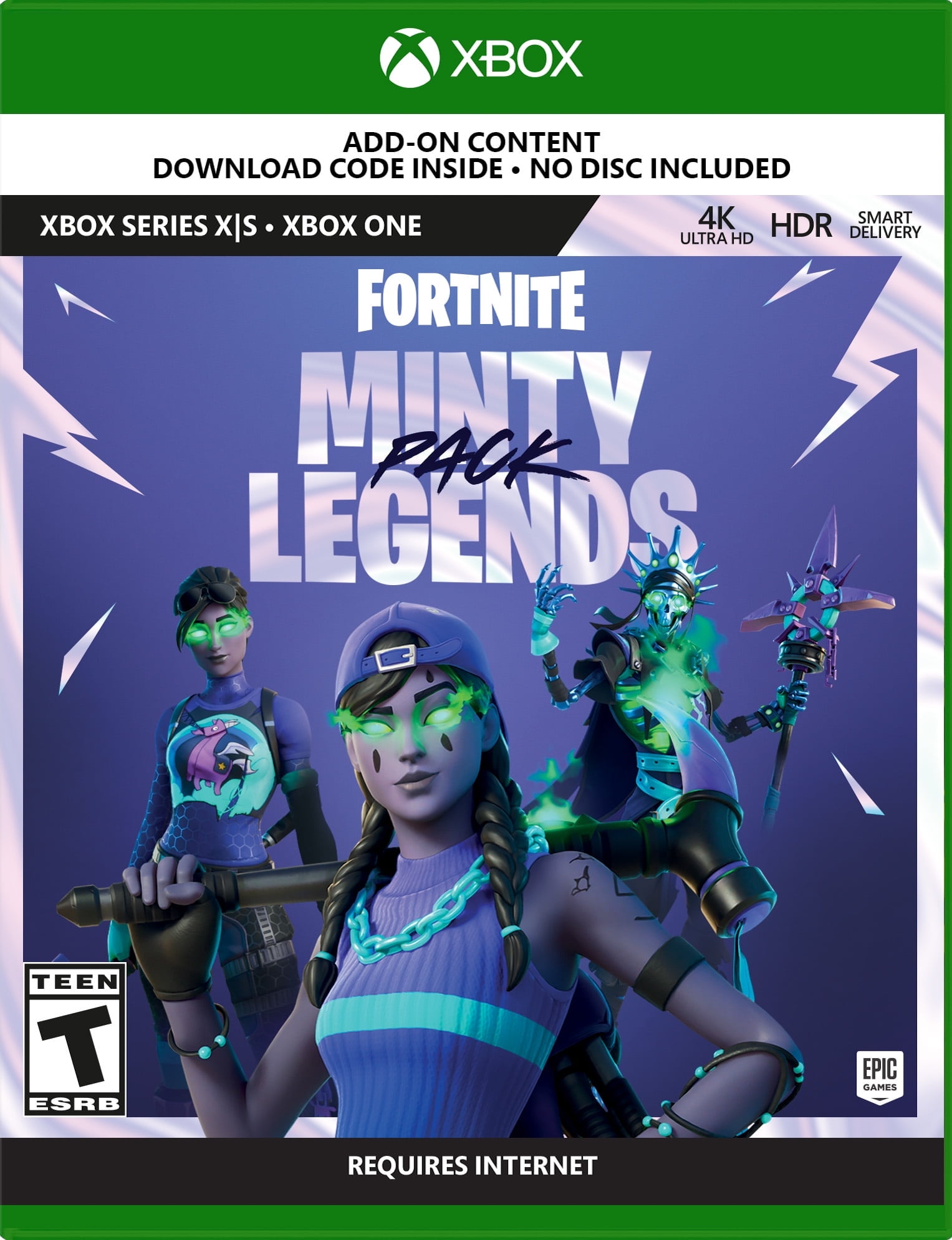 FORTNITE MINTY LEGENDS パック　新品未開封 Fortnite: The Minty Legends Pack - Xbox Series X|S/Xbox One